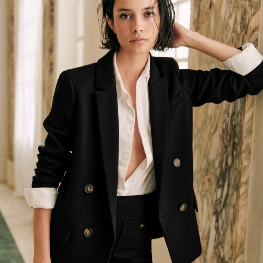 Sezane Christie Jacket in Black